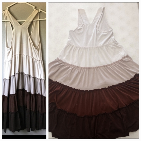 ☀️Casual and Comfy Feathers Summer Dress - Picture 3 of 4